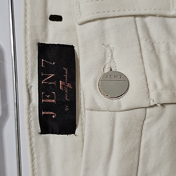JEN7 White Skinny Jeans - Picture 7 of 13